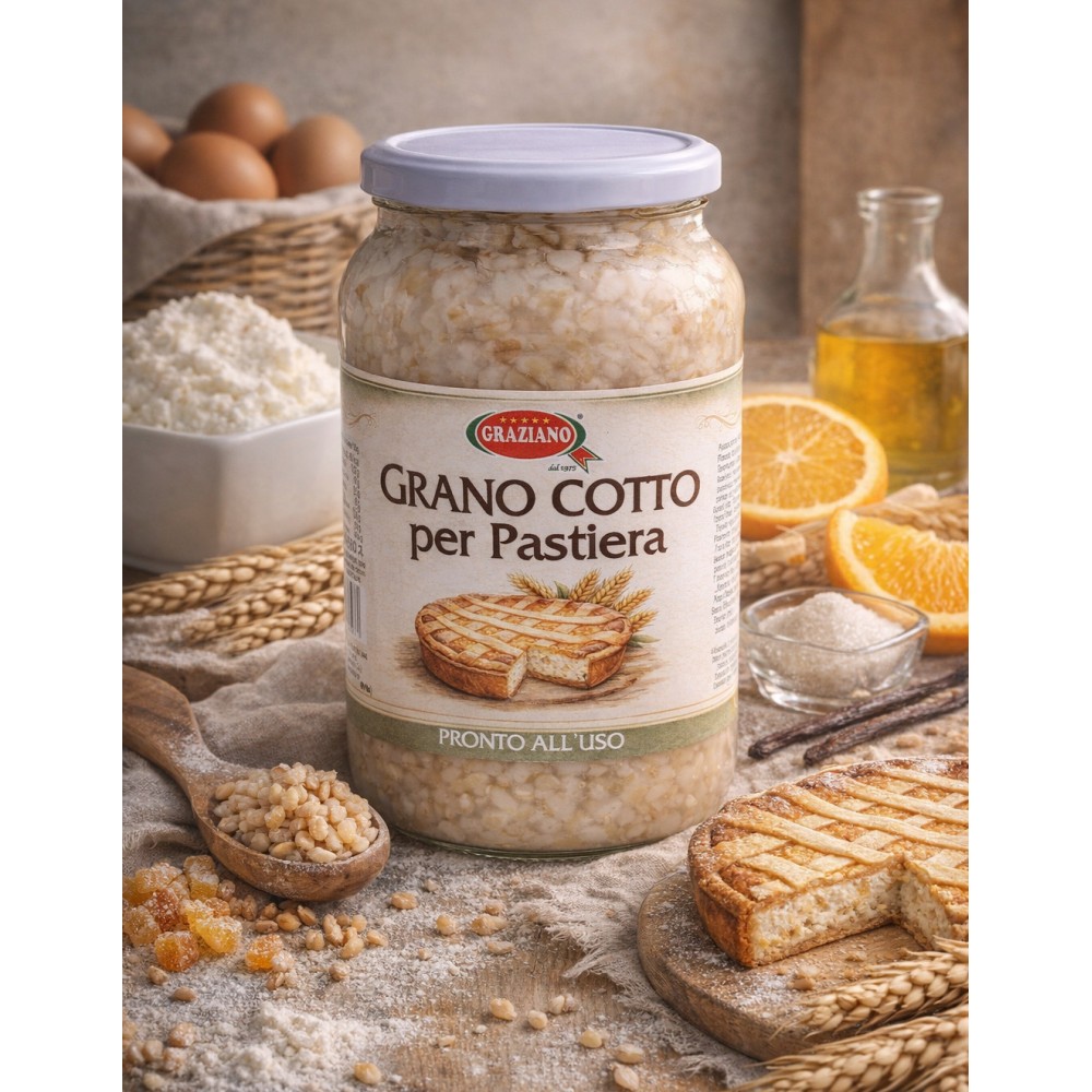 Grano cotto per pastiera | Graziano Sas