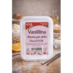 Vanillina Pura in Polvere Graziano 2 Bustine da 0,5 g