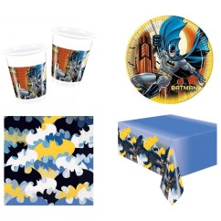Coordinato Festa Batman Piatti Bicchieri Tovaglioli | Graziano