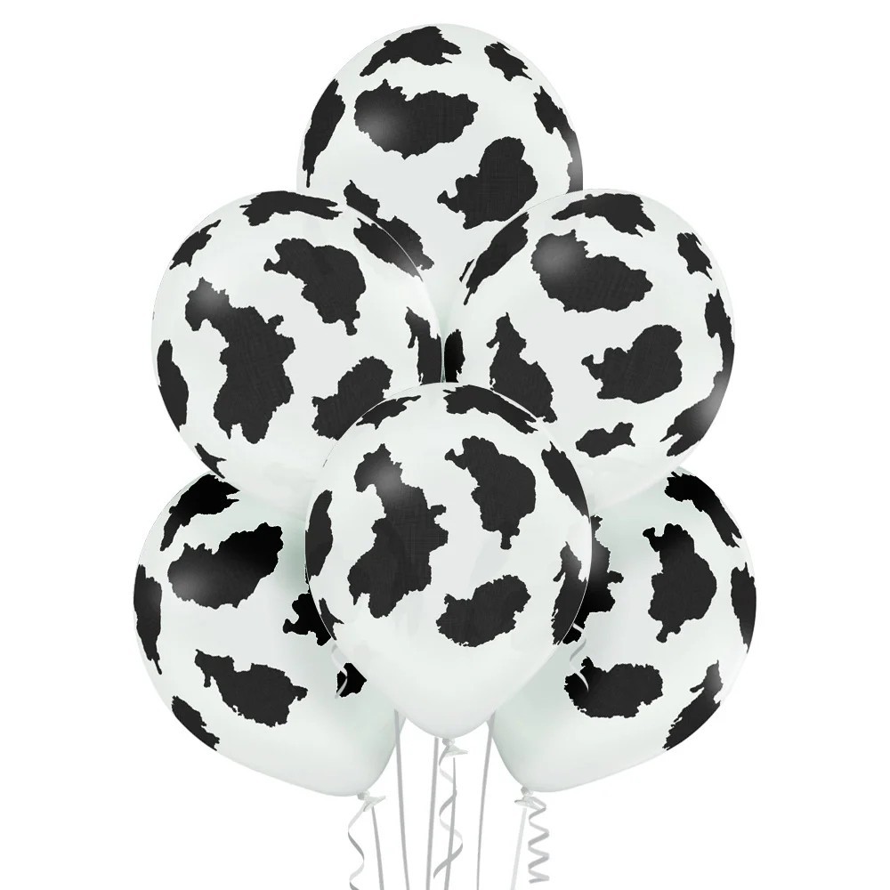 Palloncini Mucca 30 cm 12'' Set 50 Pezzi Decorazioni | Graziano
