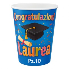 Bicchieri Laurea 250 cc, Pz.10 | Graziano Sas