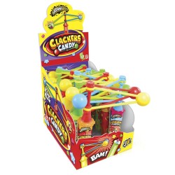 Giocattolo Clacker con Caramelle 16g Gadget Festa | Graziano