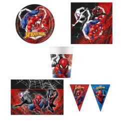 Kit Festa Spiderman Graziano | Piatti, Bicchieri e Addobbi