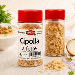 Cipolla a Fette Essiccata 10g con Dosatore | Graziano