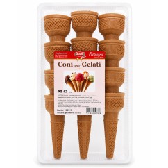 Coni per Gelato 12 Pezzi 70 g Graziano