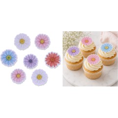 Decorazioni in Cialda Margherite Colorate per Torte | Graziano