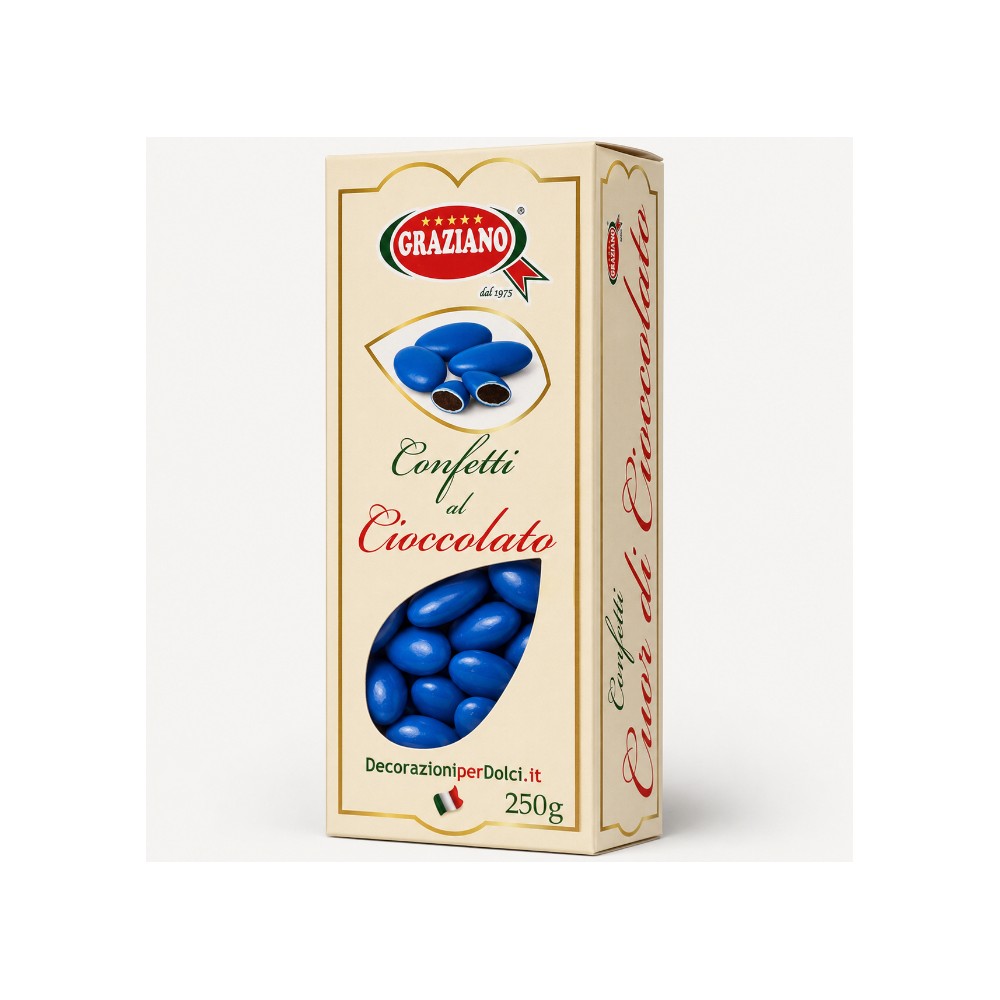 Confetti Cioccolato Blu 250g | Graziano Sas