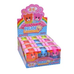 Orsetto Felice Luminoso con Caramelle Tutti i Frutti