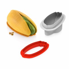 Kit Pistacchio Silikomart Silicone Platinum con Cutter ABS