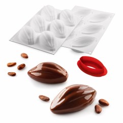 Stampo Cacao 120 Silikomart per Frutta Realistica