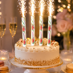 Fontane luminose 4 pz per torte e feste | Graziano Sas