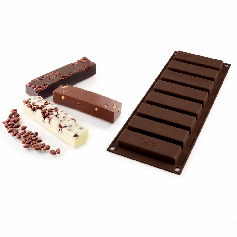 Stampo My Snack Silikomart in Silicone per Barrette