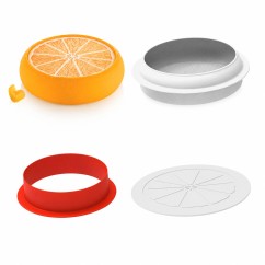 Kit The Slice of Citrus 940 Silikomart Frutta Realistica