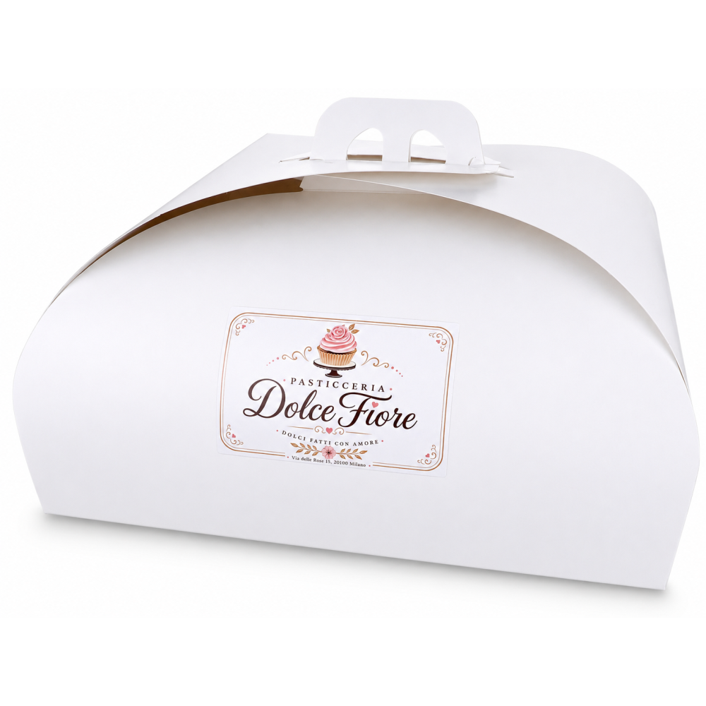 Scatole Porta Torta Personalizzate con Logo | Graziano