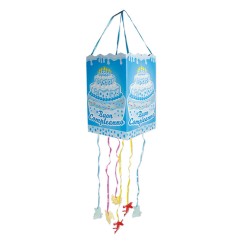 Pignatta Celeste Buon Compleanno 33 cm | Graziano