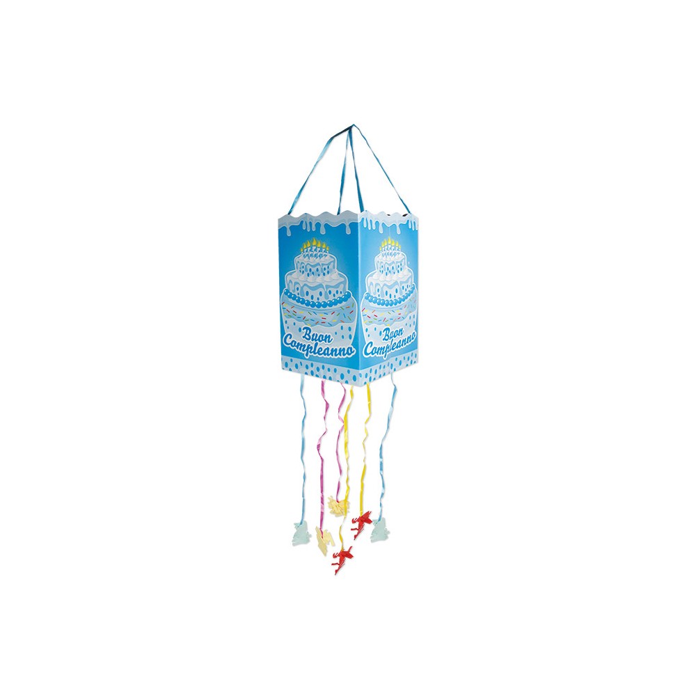 Pignatta Celeste Buon Compleanno 33 cm | Graziano