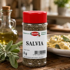 Salvia Contusa Essiccata 8g con Dosatore | Graziano