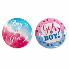 Spillette Gender Reveal Boy or Girl Set 6 | Graziano