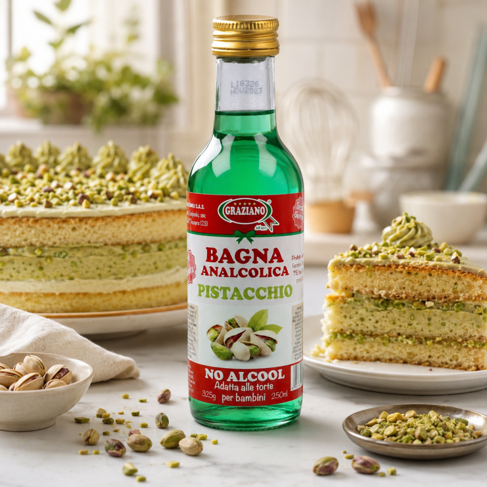 Bagna Pistacchio Analcolica Senza Glutine 325 g