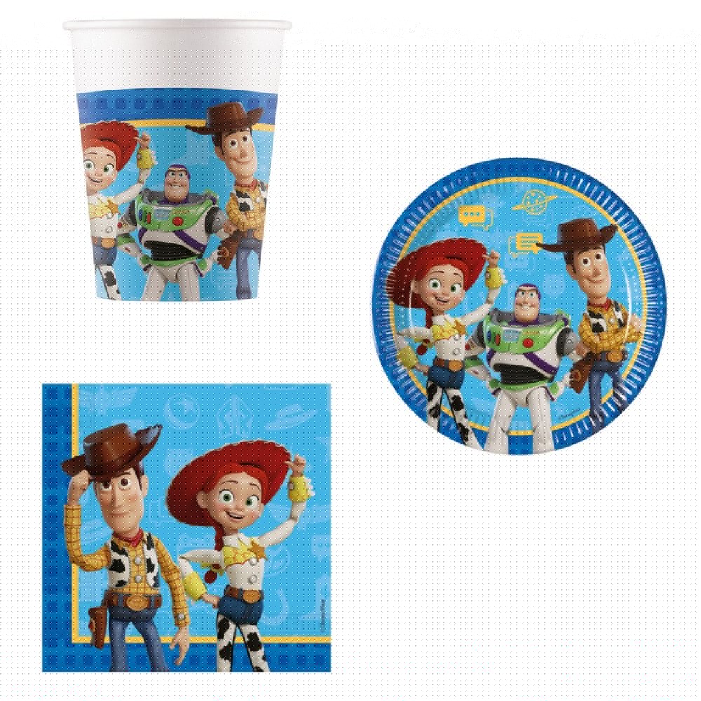Coordinato Festa Toy Story 5 Disney Piatti Bicchieri | Graziano