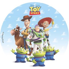 Cialda Toy Story per torta | 2 disegni