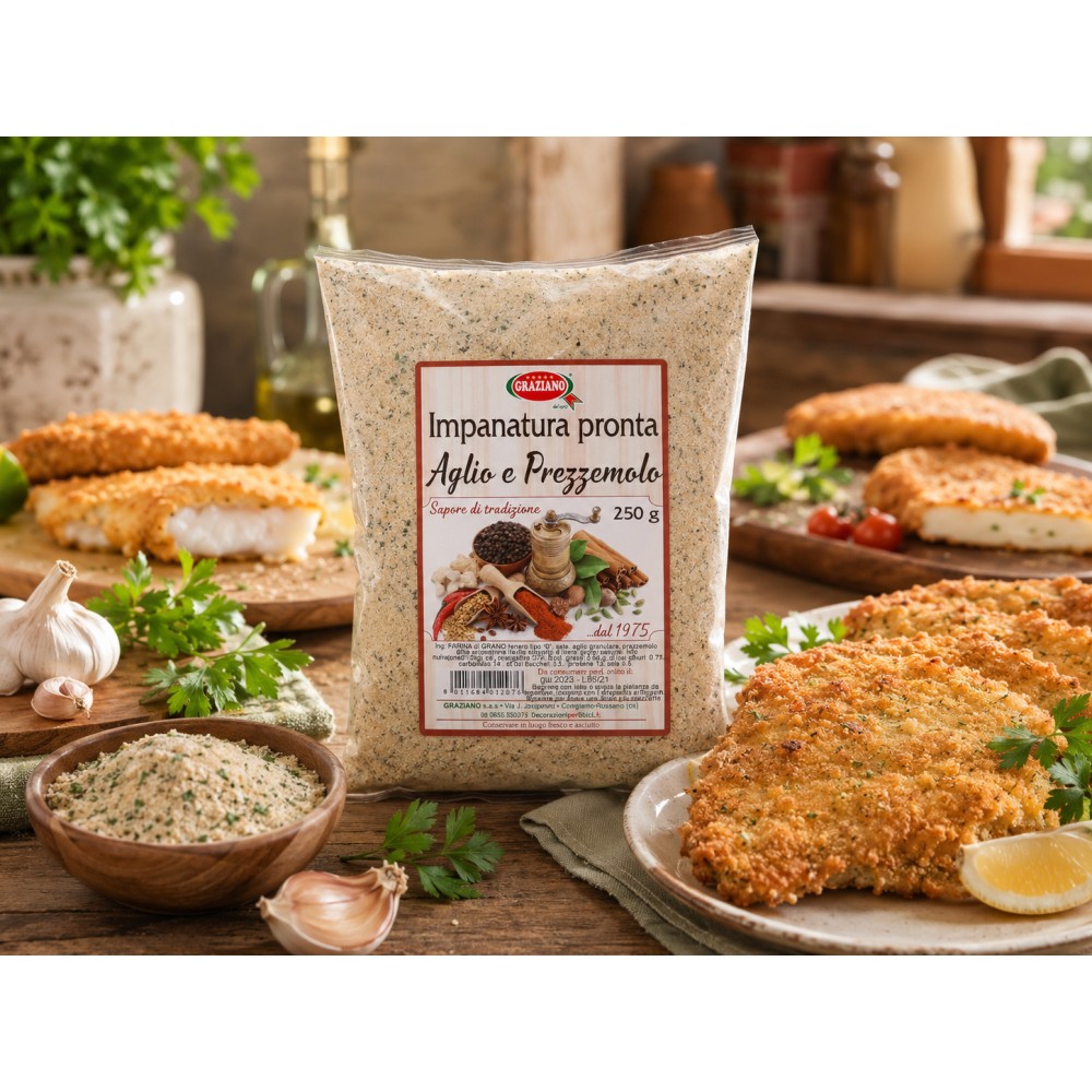 Impanatura Aglio e Prezzemolo 250g | Graziano Sas