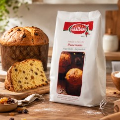 Preparato per Panettone 500g SENZA GLUTINE | Graziano Sas