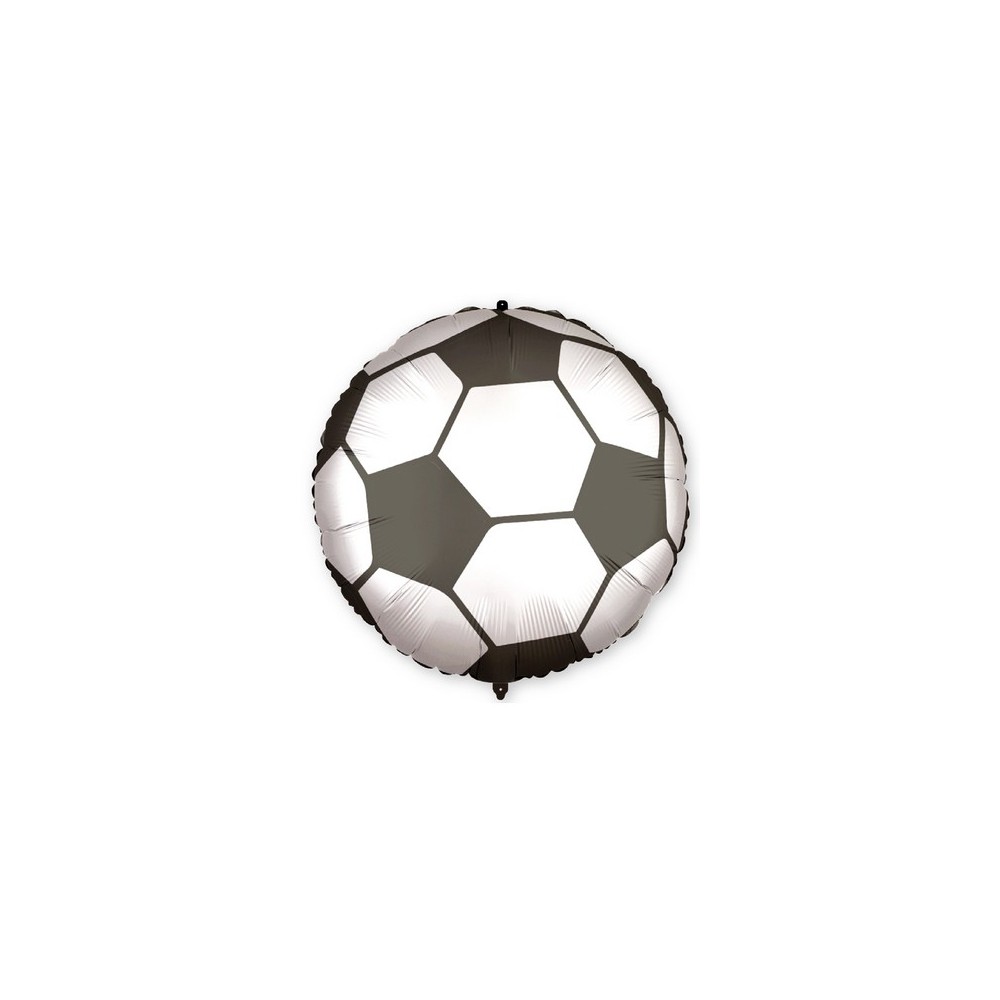 Palloncino Pallone da Calcio Mylar 45 cm con Pesetto | Graziano