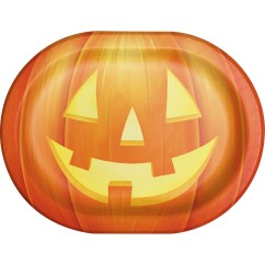 Piatti Halloween a Forma di Zucca 30,5x23,5 cm | Graziano