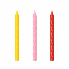 Candeline classiche monocolore 100 pz | Graziano Sas