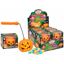 Zucca Luminosa Halloween con Caramelle | Gadget