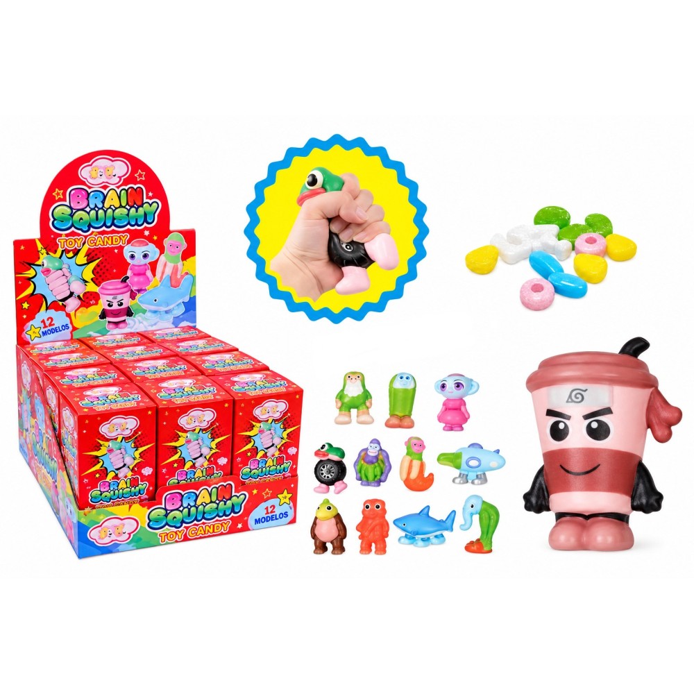 Brainrot Squishy 11 cm con Caramelle | Gadget Festa