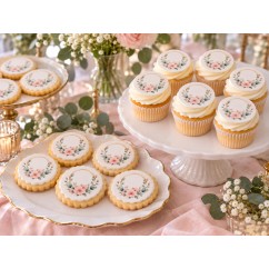 Cialde Personalizzate per Biscotti e Cupcake 15 pz | Graziano