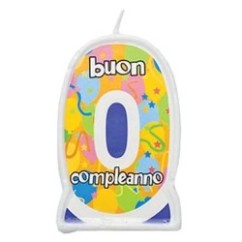 Candeline Numerali Jumbo 10,5 cm | Graziano Sas