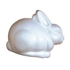 Coniglietto polistirolo 16,5 cm Pz.1 | Graziano Sas