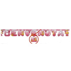 Festone "Benvenuta" personalizzabile | Graziano Sas