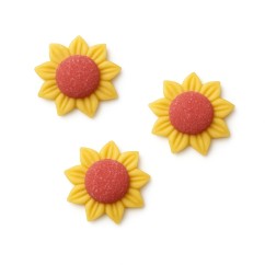 Girasoli piccoli in zucchero pz.3 | Graziano Sas