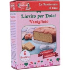 Lievito per Dolci Vanigliato 96g | Graziano Sas