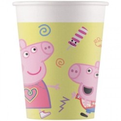 Peppa Pig Bicchieri in carta 8 Pz.