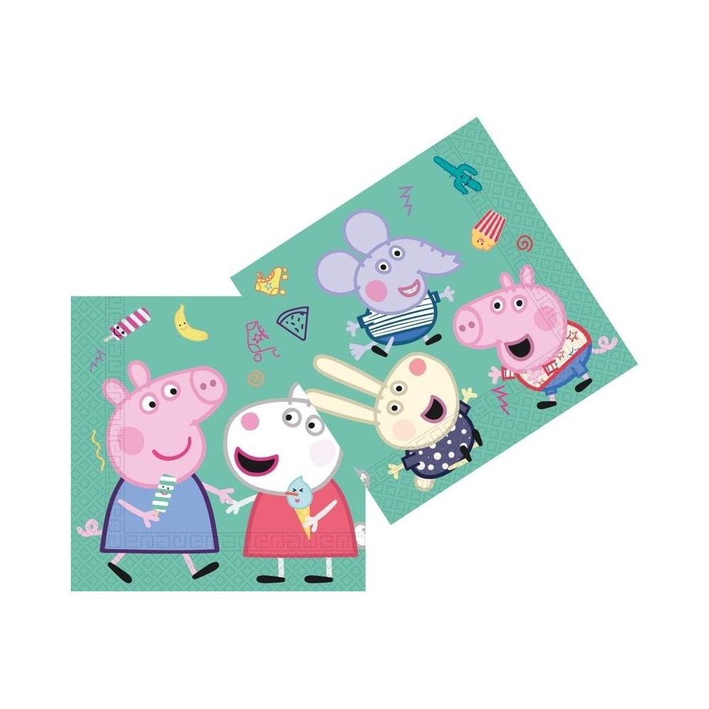 Peppa Pig Tovaglioli 20 Pz