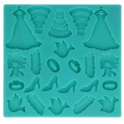 Stampo Silicone Sposa Quadrato | Graziano Sas