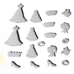 Stampo Silicone Sposa Quadrato | Graziano Sas