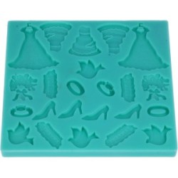 Stampo Silicone Sposa Quadrato | Graziano Sas