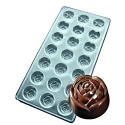 Stampo Rose 21 cioccolatini