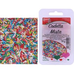 Codette di Zucchero 70 g | Sprinkles Colorati per Dolci | Graziano