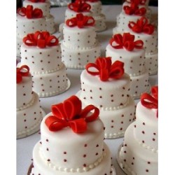 Mini wedding cakes 2 piani