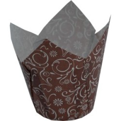 TULIP CUP Marroni Decorati 20 Pz