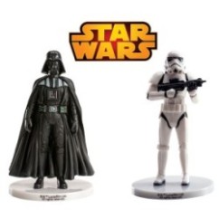 Statuine per Torta Star Wars - Dart Fener e Stormtrooper | Graziano Sas