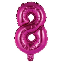 Palloncini Medi Numero fucsia