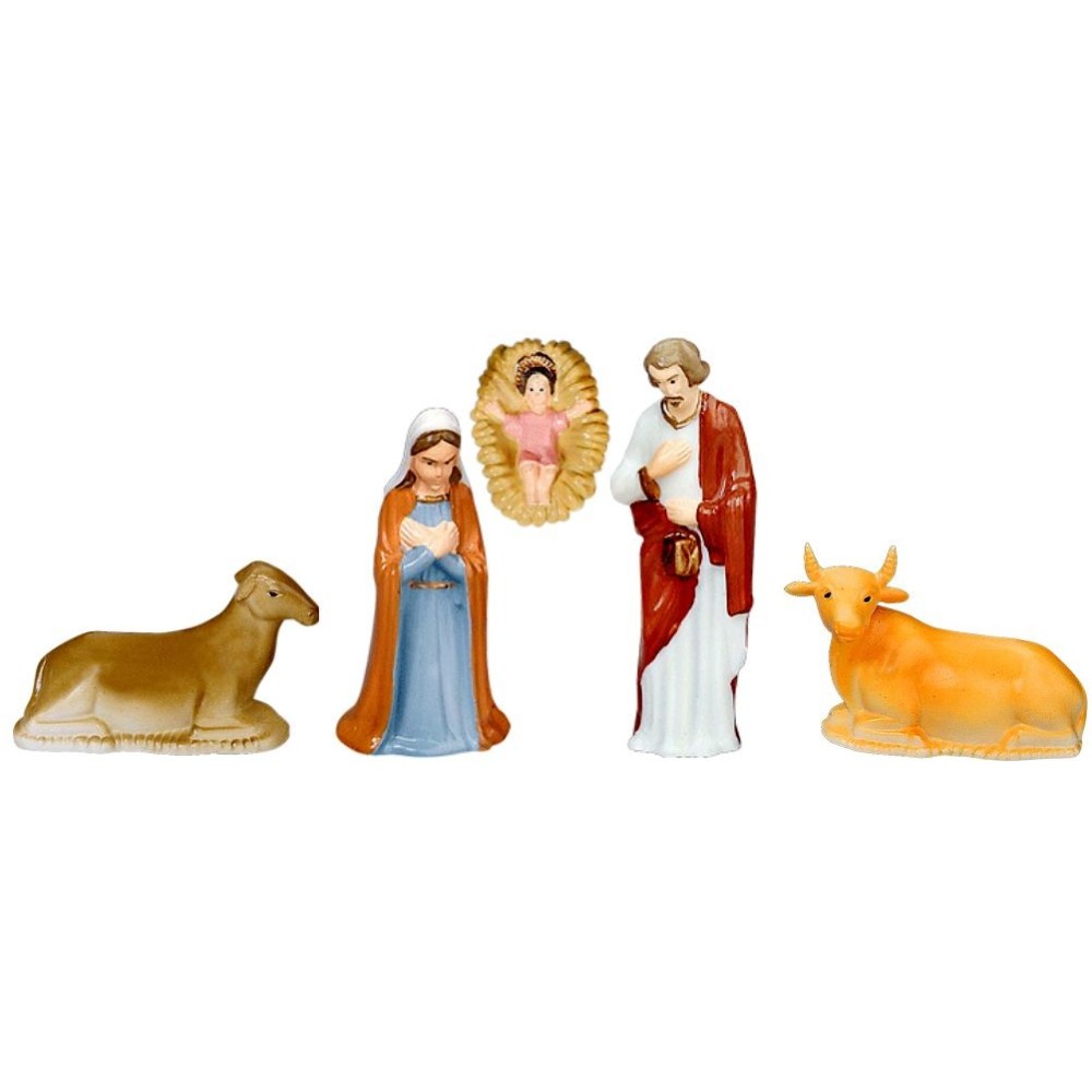 Sacra famiglia statuine Presepe